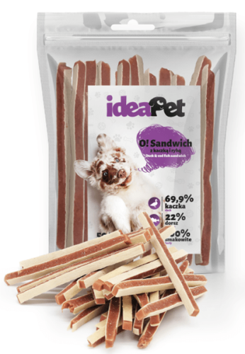 ideapet-sandwich-z-kaczka-i-ryba-500g-0fed3d1b2dcd48b2878f2cbe1c621ab3-77df6bf9.png